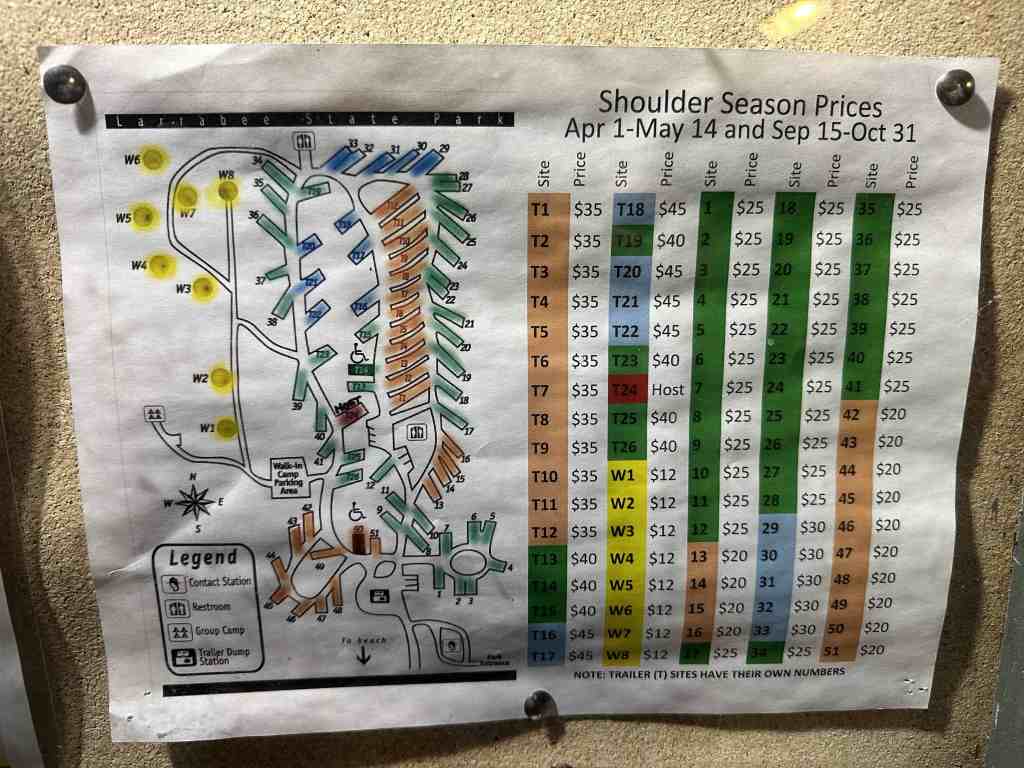 camping at larrabee state park
