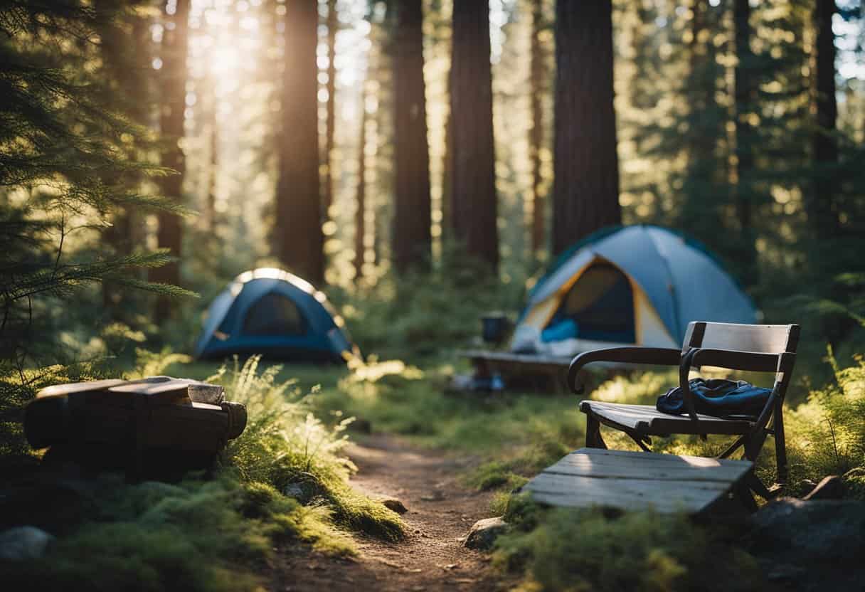 Sustainable camping in washington