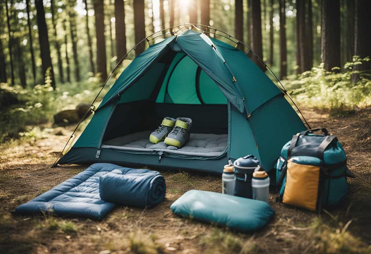 camping with a newborn