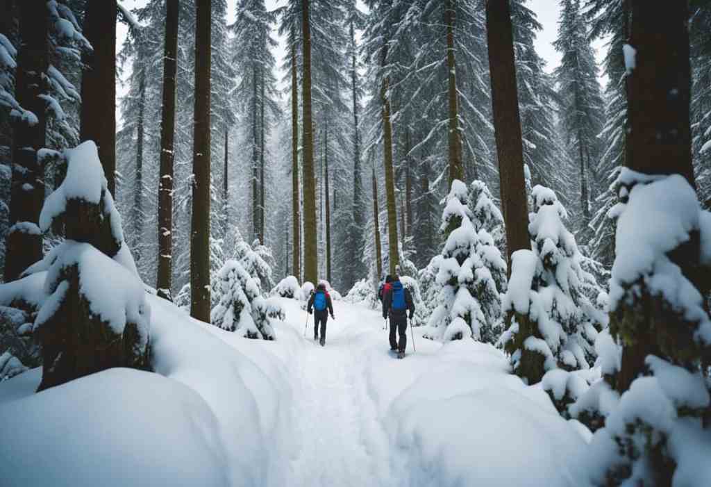 olympic peninsula snowshoeing