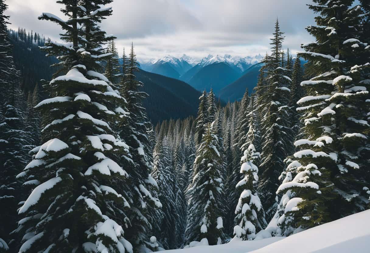olympic peninsula snowshoeing