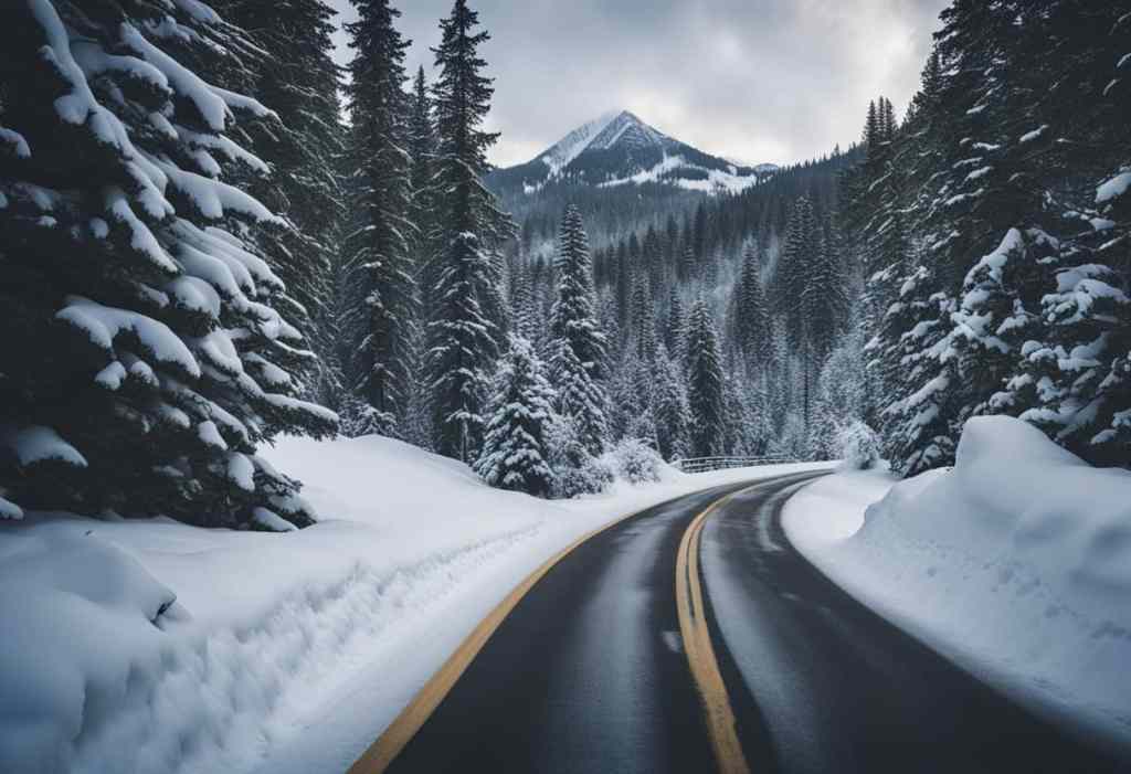 snowshoeing at snoqualmie pass