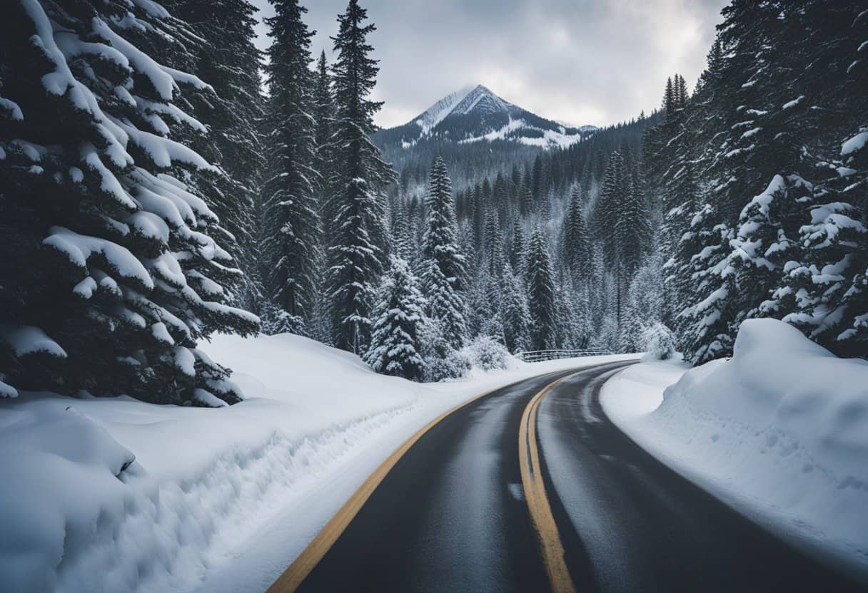 snowshoeing at snoqualmie pass