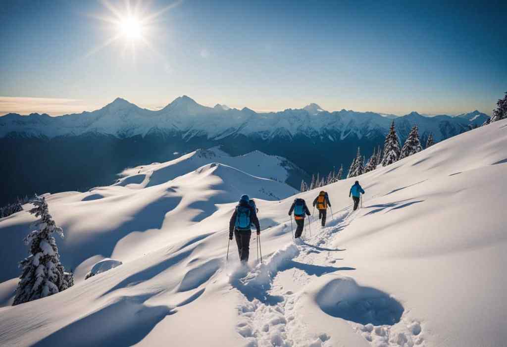 mt baker snowshoeing