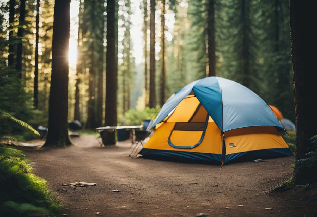 camping season in washington state