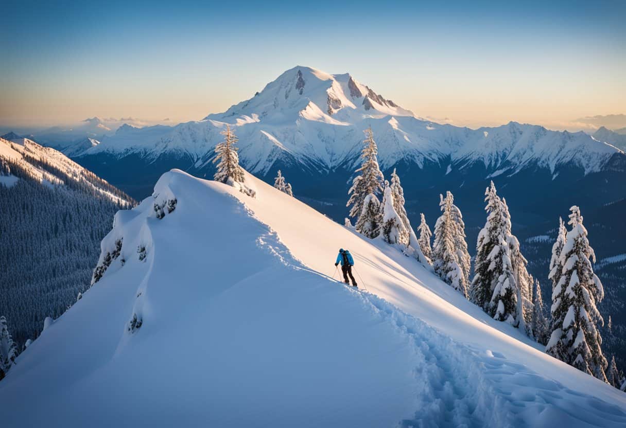 mt baker snowshoeing