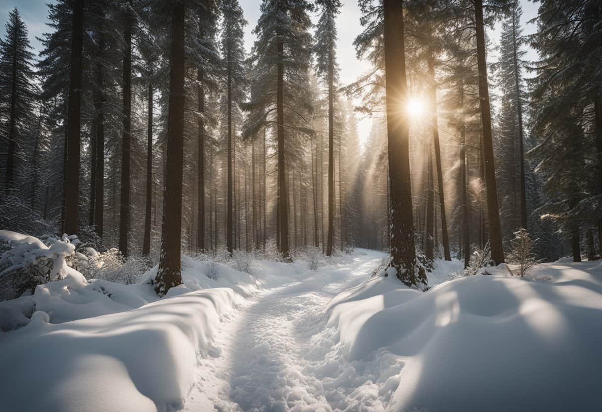 easy winter hikes in washington