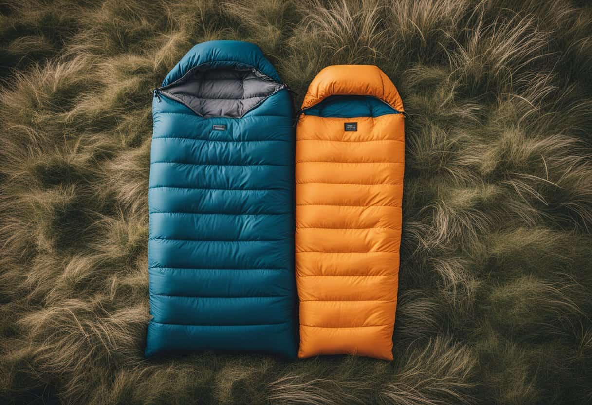winter sleeping bag