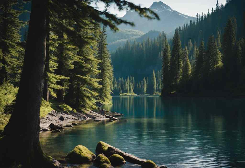 Pacific northwest hiking and camping