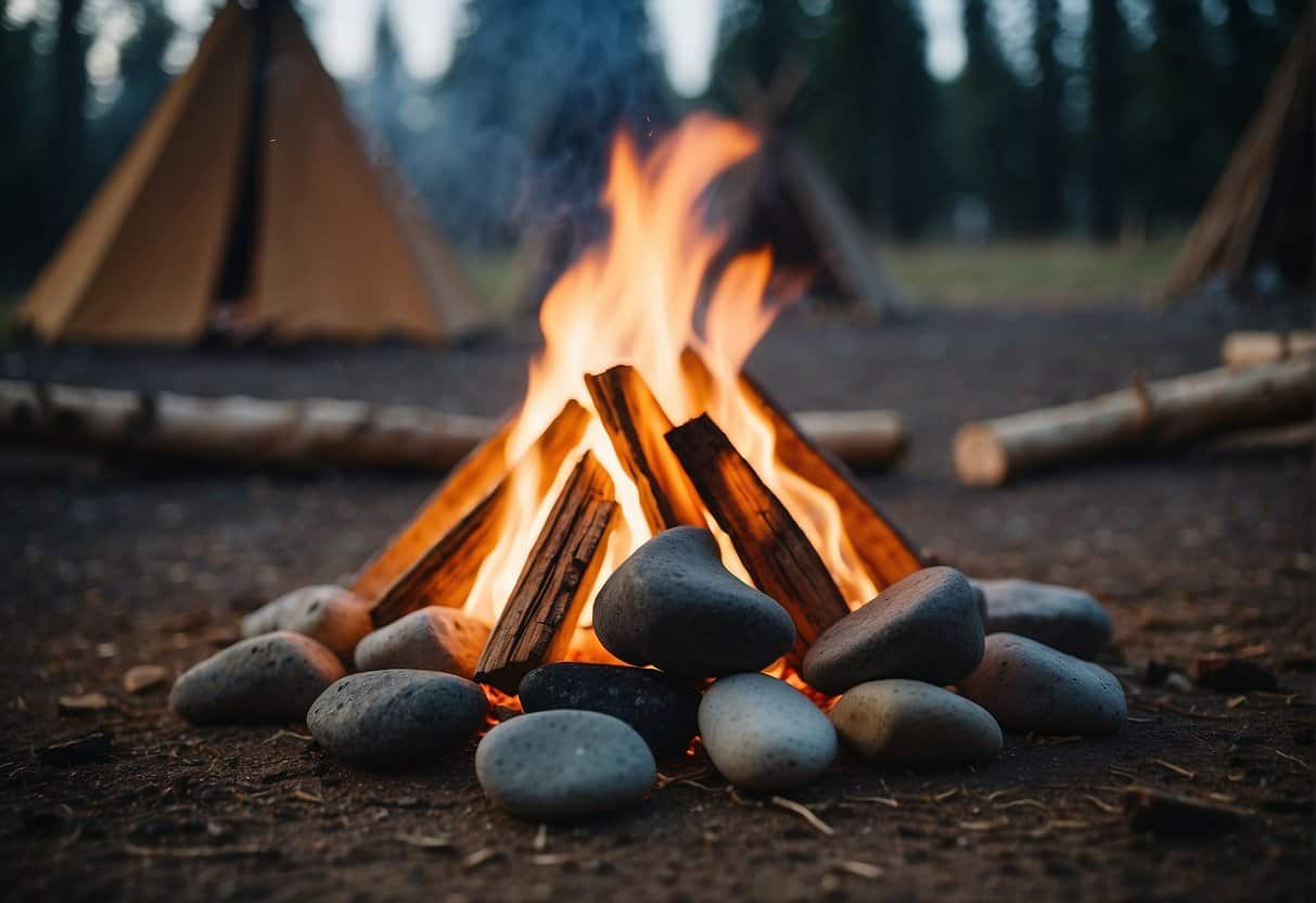 how to build a campfire