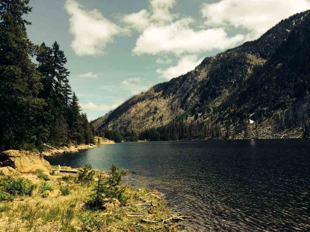 alpine lakes wilderness. camping in leavenworth