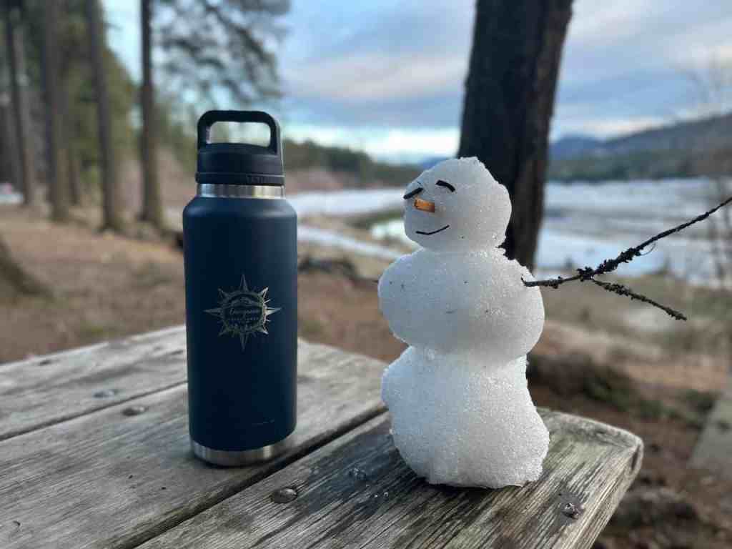 lake easton state park winter camping