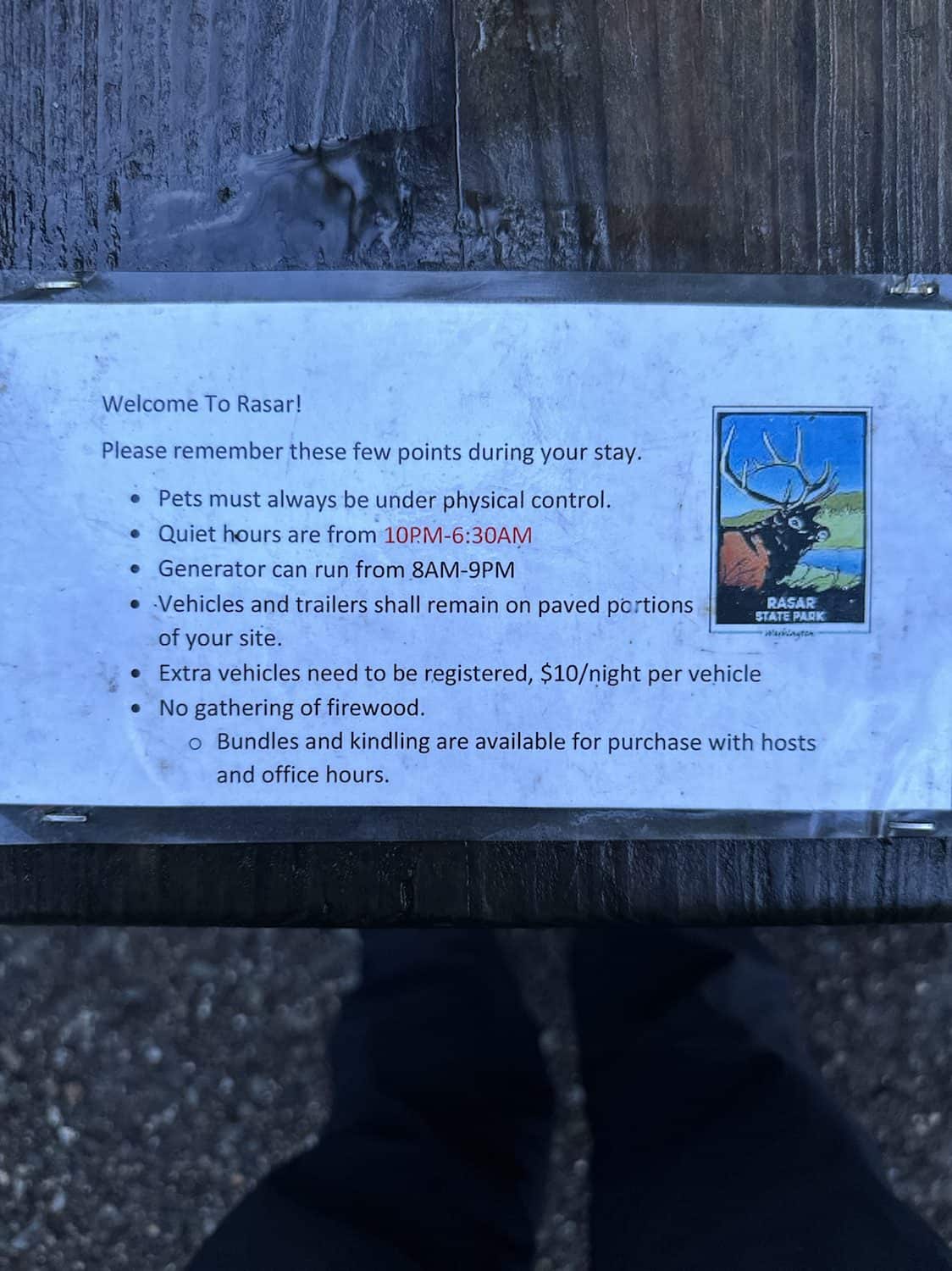 rasar state park camping