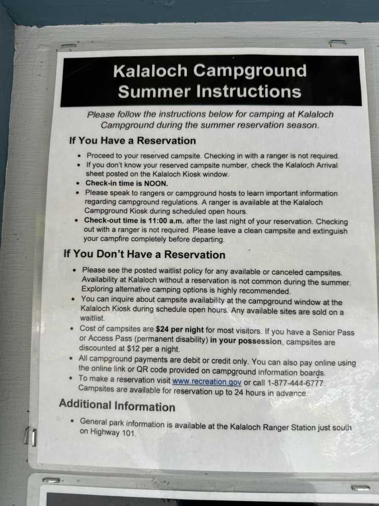 kalaloch campground