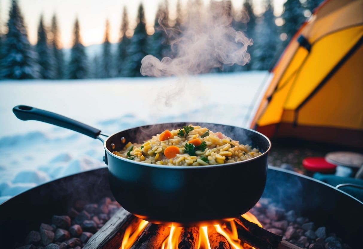 winter meals for camping