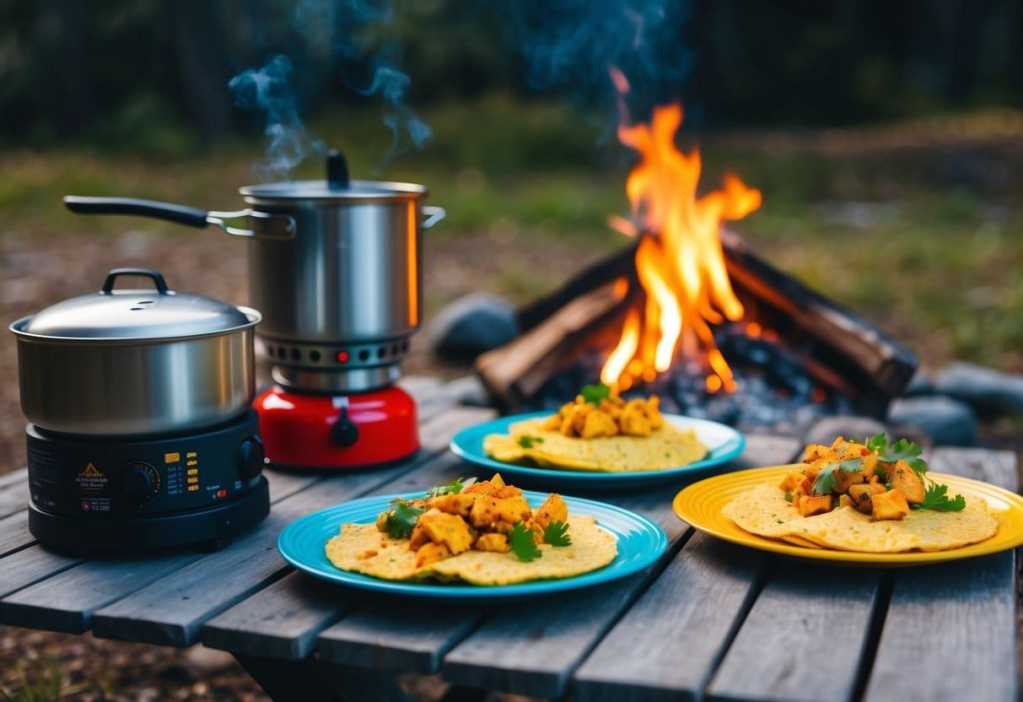 vegan camping meals