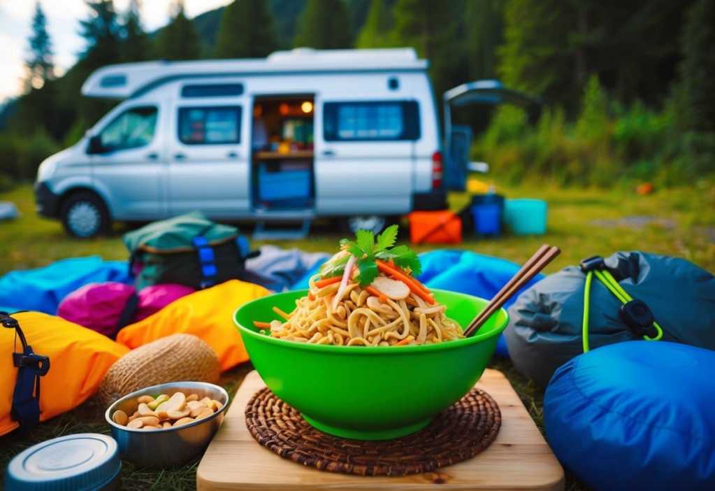 vegan camping meals